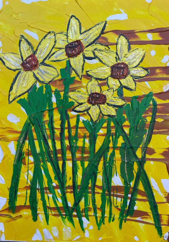 Narcissusm 50 x 70